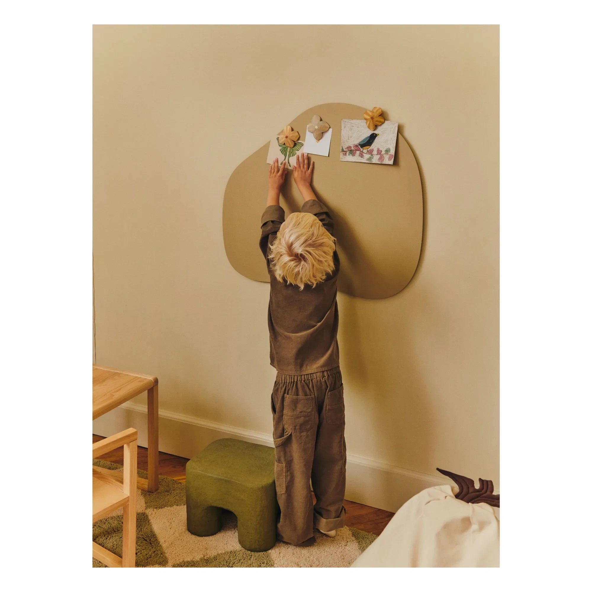 Ferm Living Kids - Willora manyetik pano | Bej