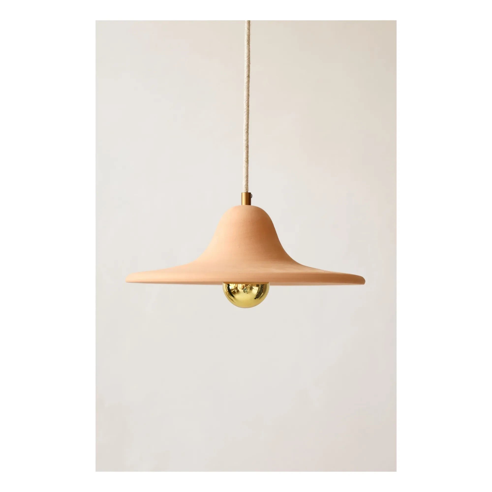 Masamé - Gigaro seramik sarkıt lamba | Terracotta