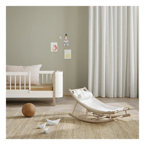 Oliver Furniture - Sallanan Sandalye İçin Çocuk Minderi | Beyaz