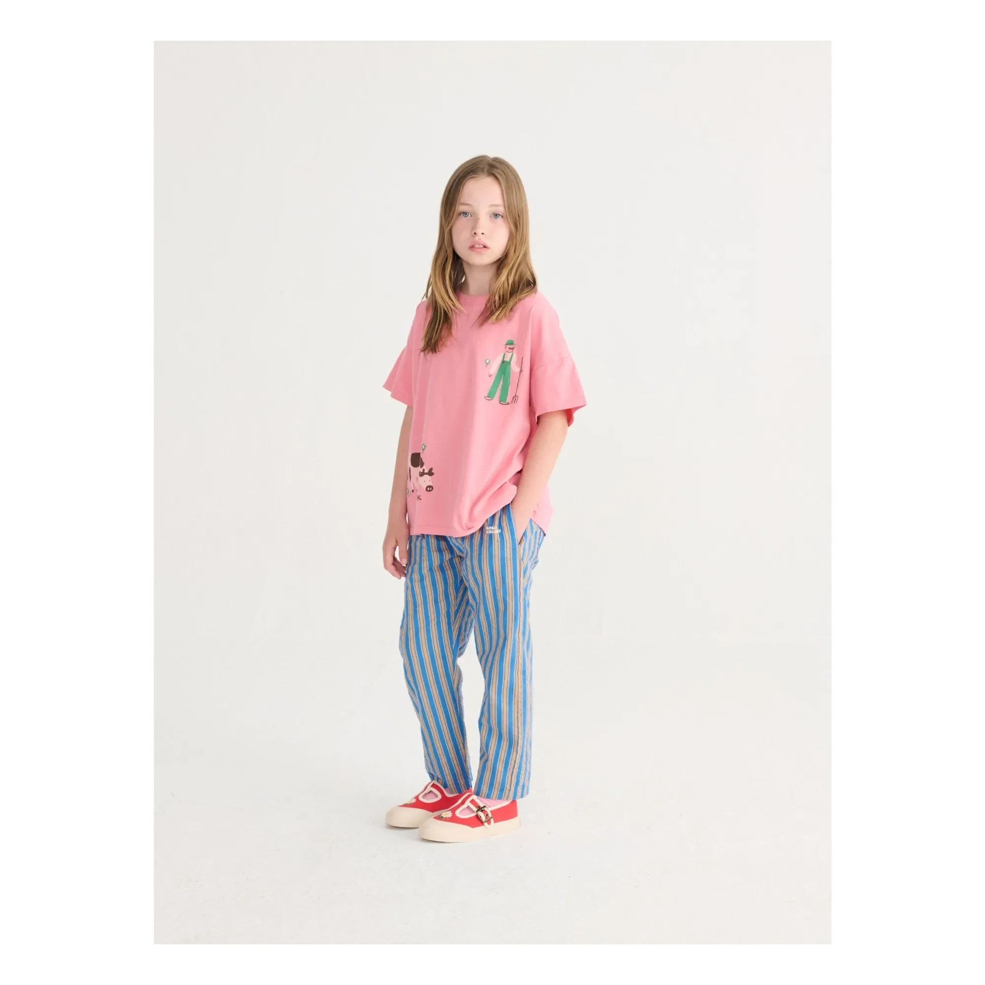 Bobo Choses - Çizgili Pantolon | Mavi