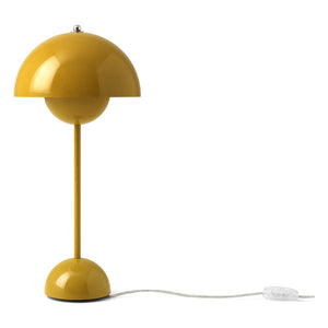 & Tradition - Flowerpot VP3 Masa Lambası, Verner Panton, 1969 | Hardal
