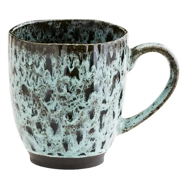 Madam Stoltz - Stoneware Kupa | İndigo mavi