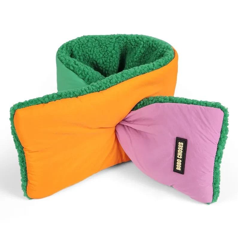 Bobo Choses - Geri Dönüştürülmüş Elyaf Sherpa Atkı | Pembe