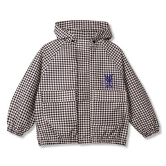 Wynken - Vichy Rüzgarlık Ceket | Siyah