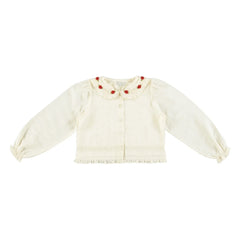 Bebe Organic - Anita Dantelli Bluz | Ecru