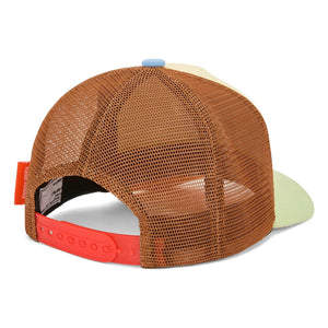Hello Hossy - Trucker Rolling Pony Organik Pamuk Kavisli Siperlikli Şapka | Bej