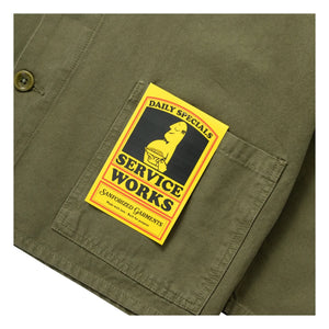 Service Works - Canvas Chore overshirt | Haki