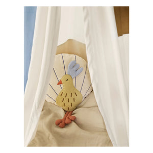 Ferm Living Kids - Tavus kuşu yastığı | Bej