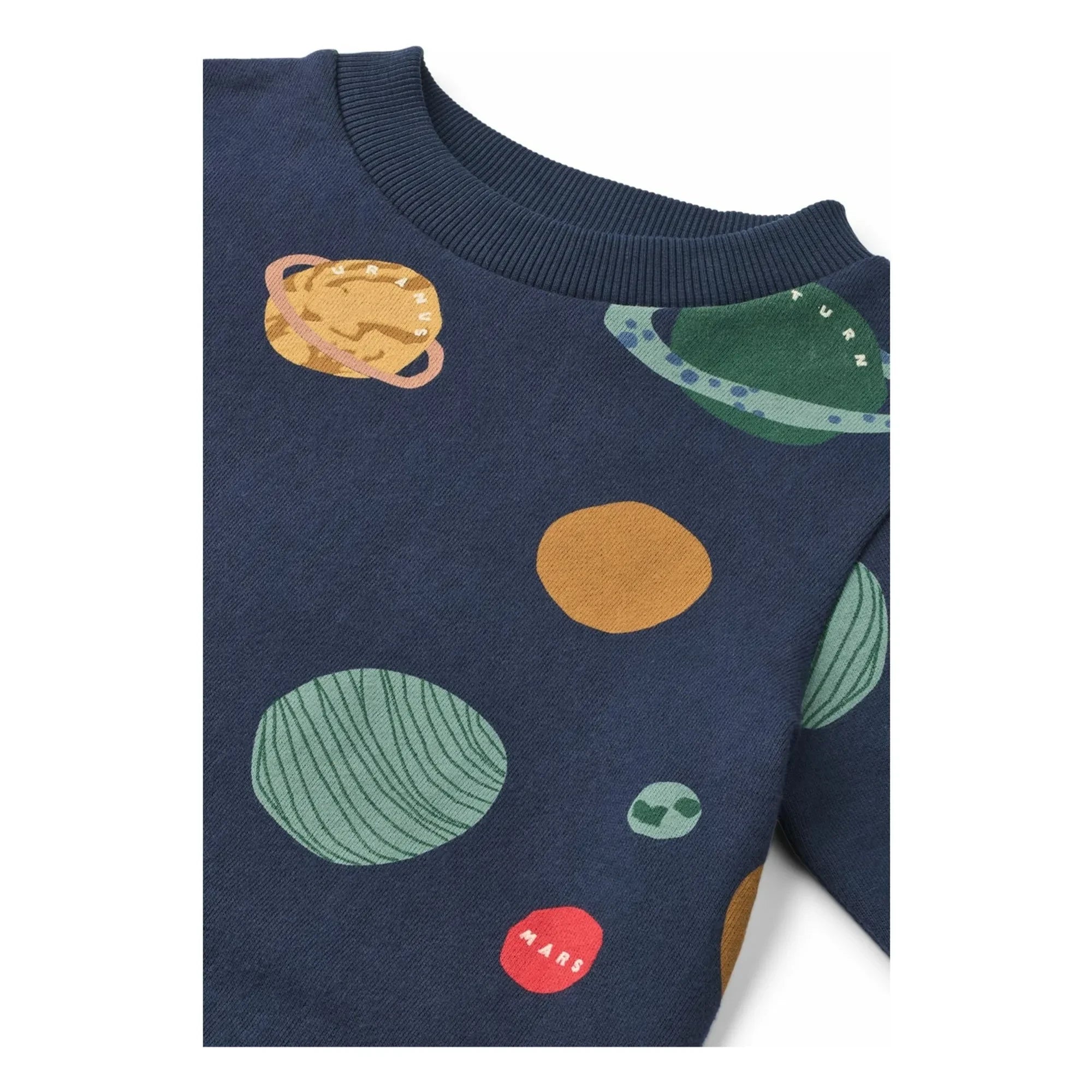Liewood - Thora Planets organik pamuk sweatshirt | Lacivert