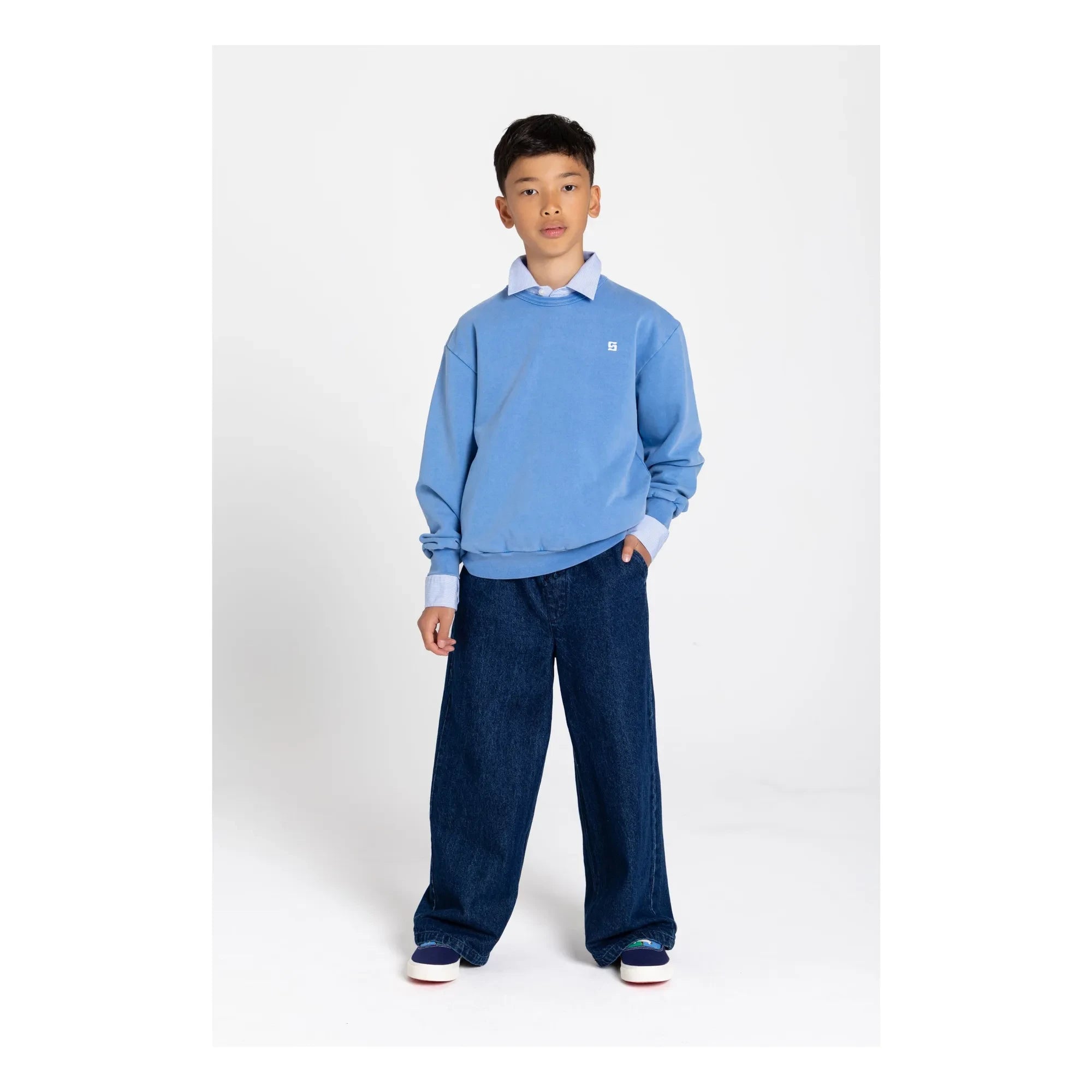 Smallable Kid - Jean Large Burt | Ham Denim