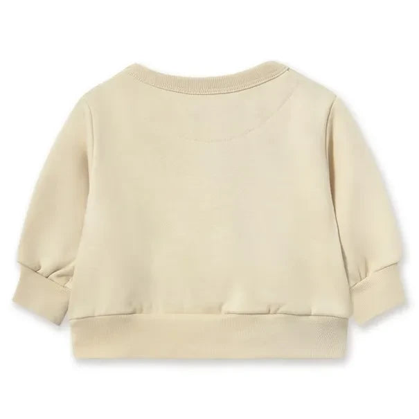 Tinycottons - Organik Pamuk Teddy Bear Sweatshirt | Krem