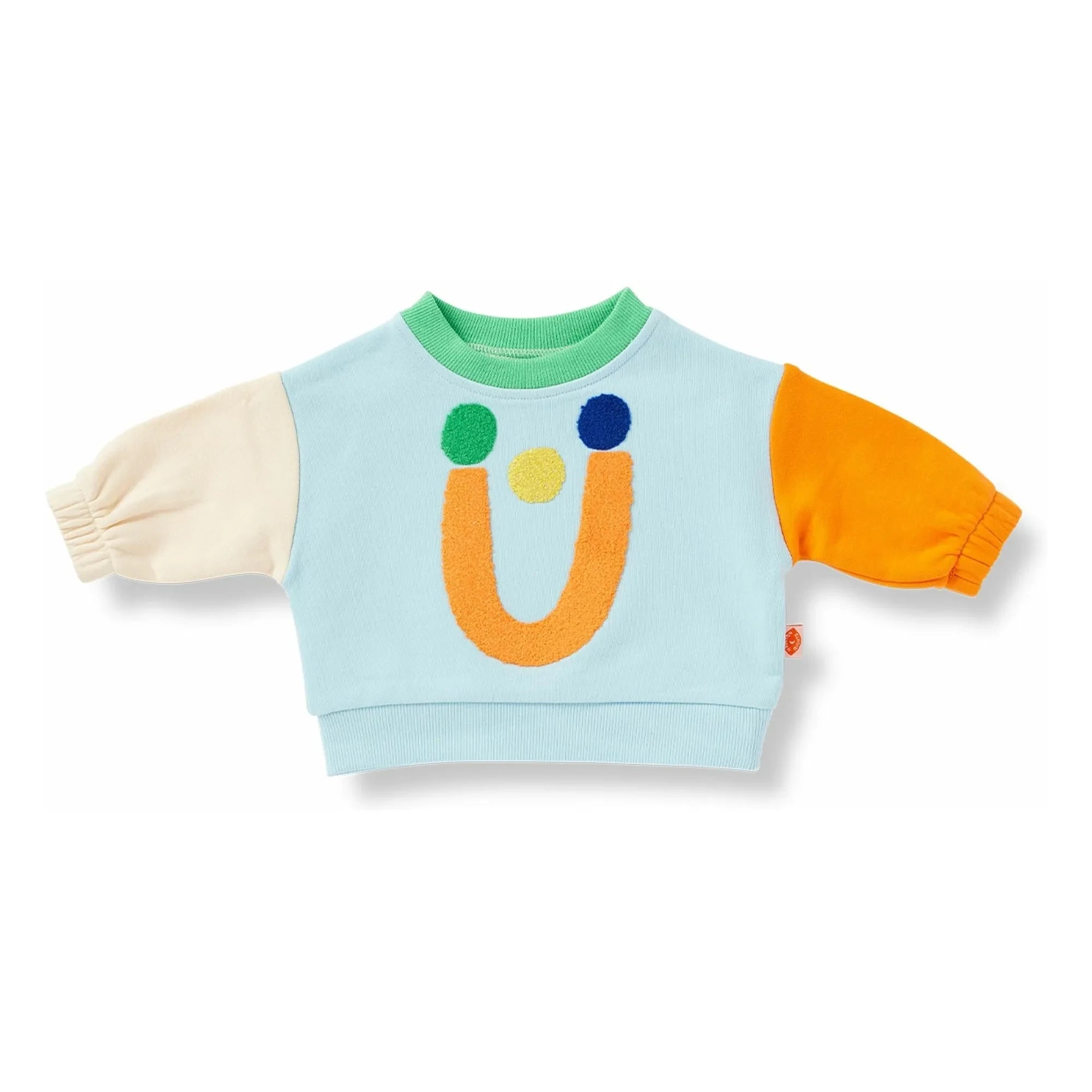 Halcyon Nights - Renk bloklu sweatshirt | Açık mavi