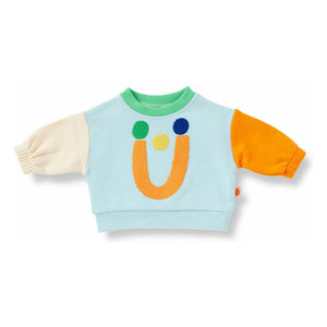 Halcyon Nights - Renk bloklu sweatshirt | Açık mavi