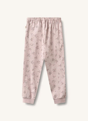 Wheat - Mila Fleuri Organik Pamuklu Pijama | Pudra pembesi