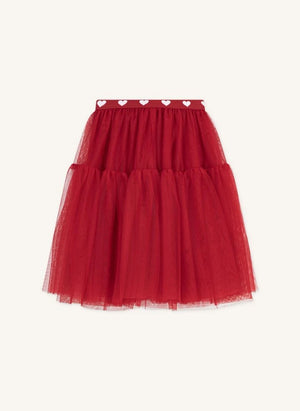 Petit Bateau - Kırmızı Tül Etek