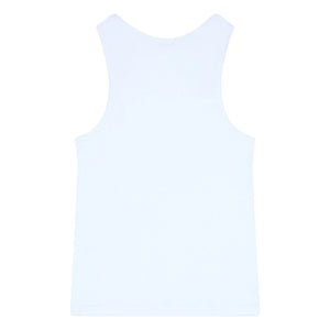 Smallable Woman - Ayla Organik Pamuklu Ribanalı Atlet | Beyaz
