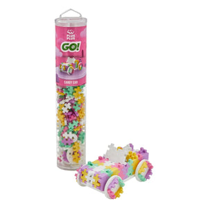 Plus-Plus - Tube Voiture Bonbon - 200 parça