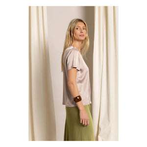 Smallable Woman - Selena T-shirt | Bej pembe