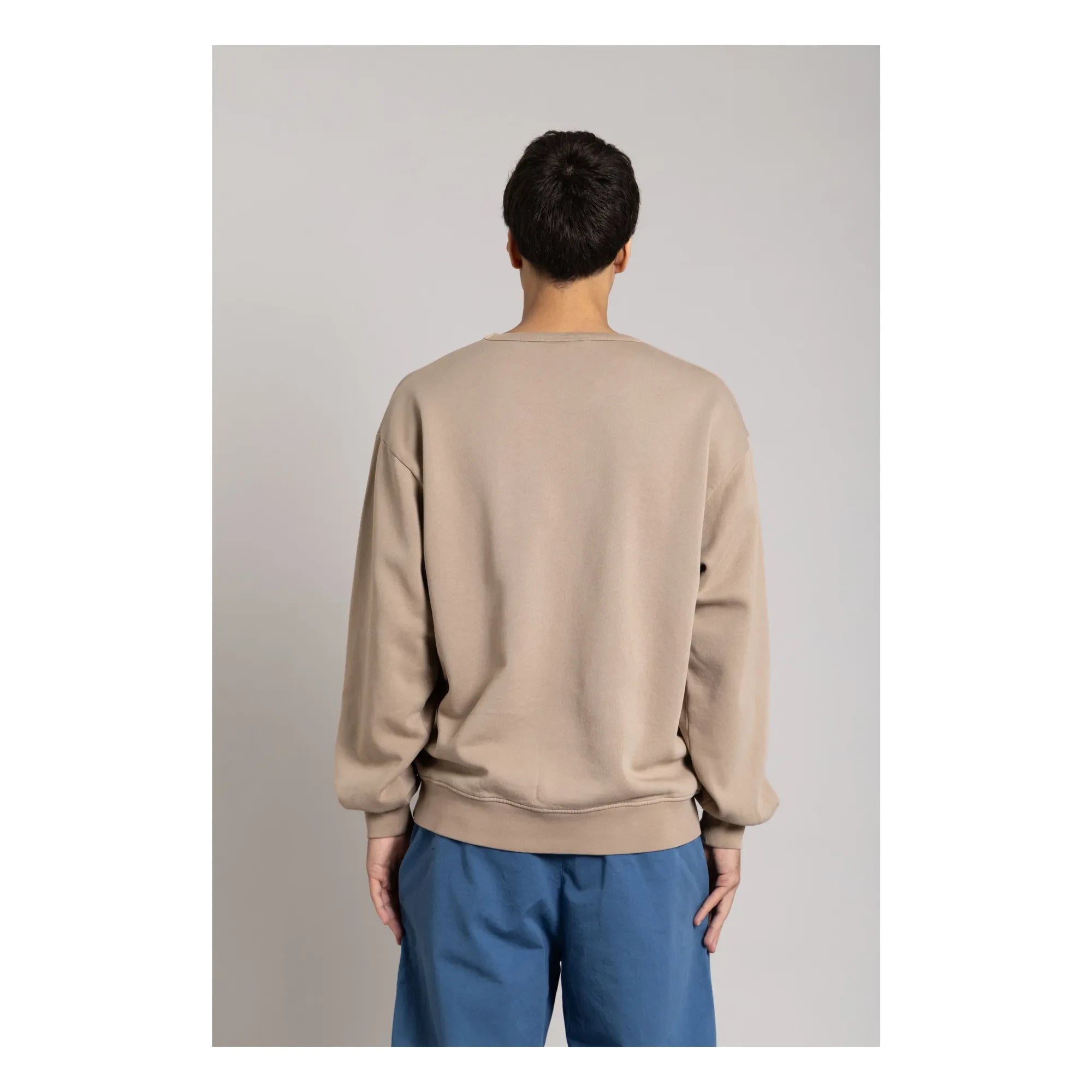 Smallable Man - Bond organik pamuk sweatshirt | Taupe brown