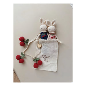 Patti Oslo - Britney the Rabbit yumuşak oyuncak | Lacivert