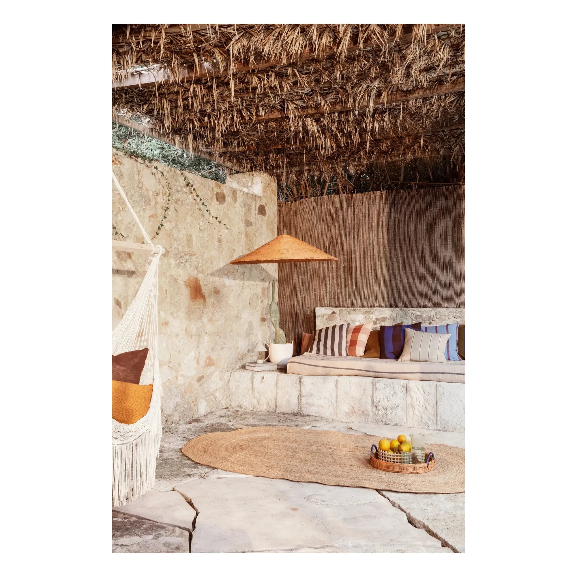Ferm Living - Dou Rattan Abajur