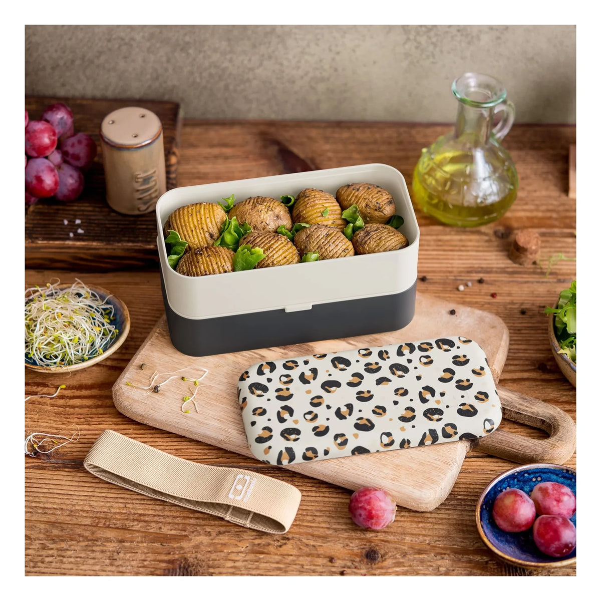 Monbento - Bento 2 Bölmeli Original | Leopar