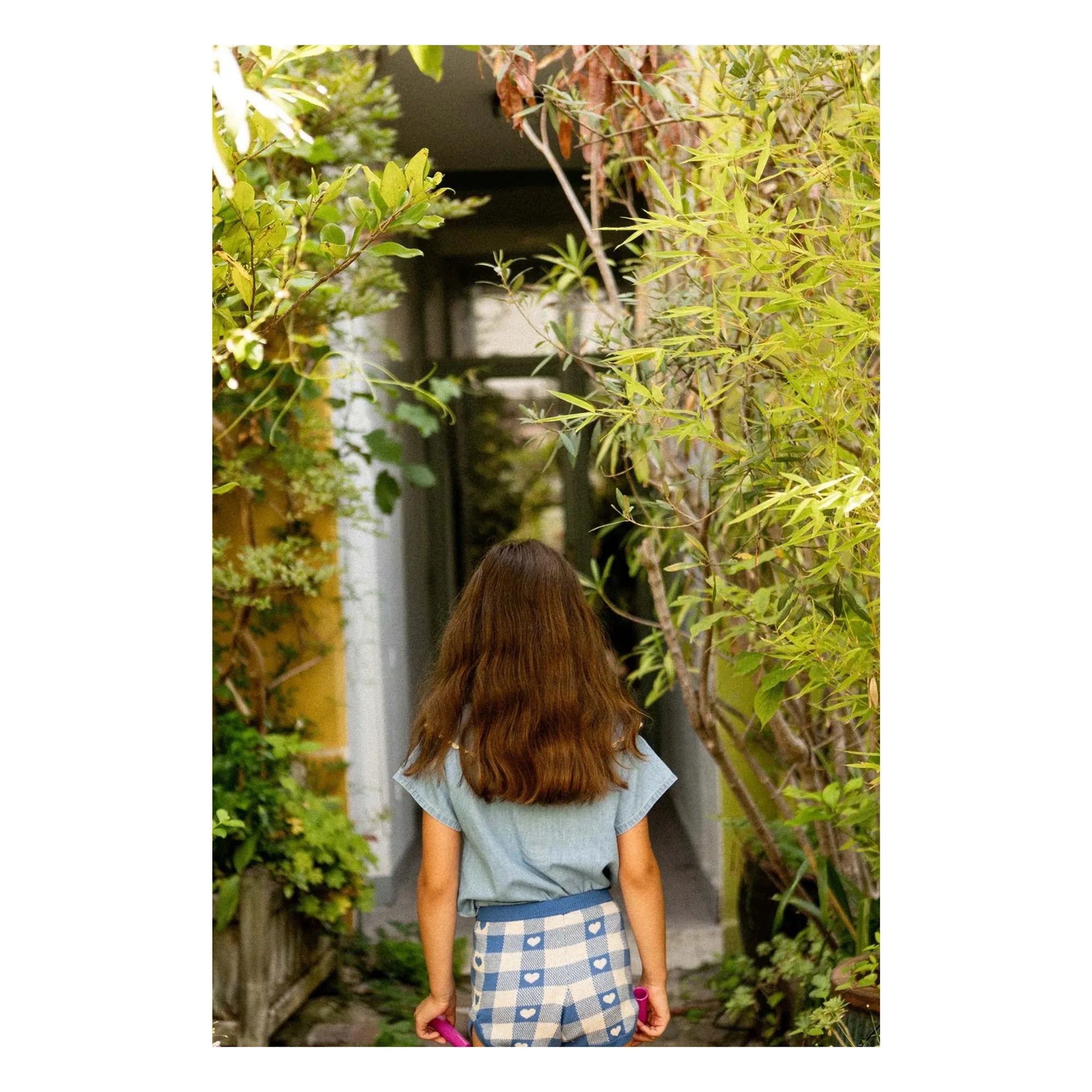 Louis Louise - Blouse Feston May Chambray | Açık Mavi