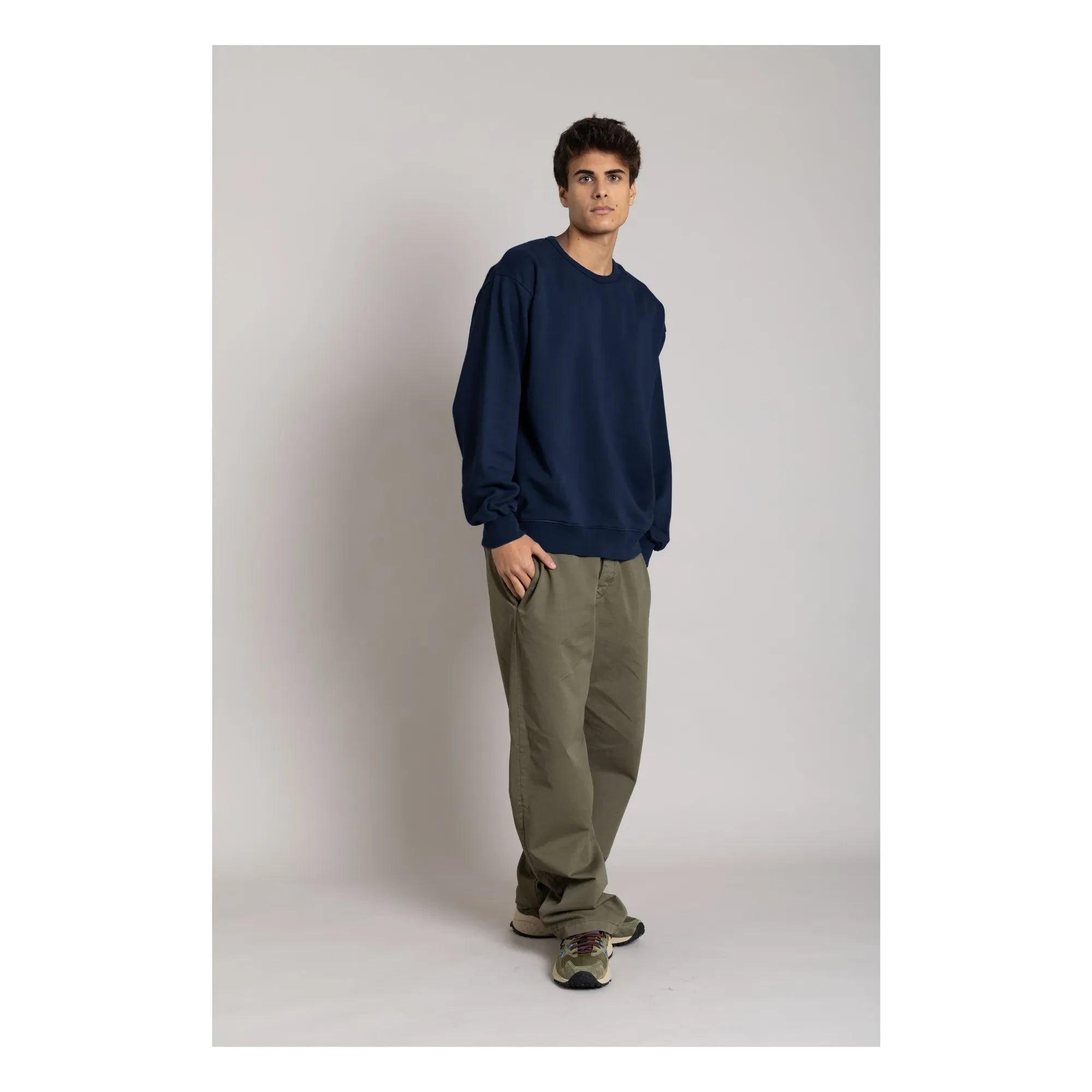 Smallable Man - Bond organik pamuk sweatshirt | Lacivert