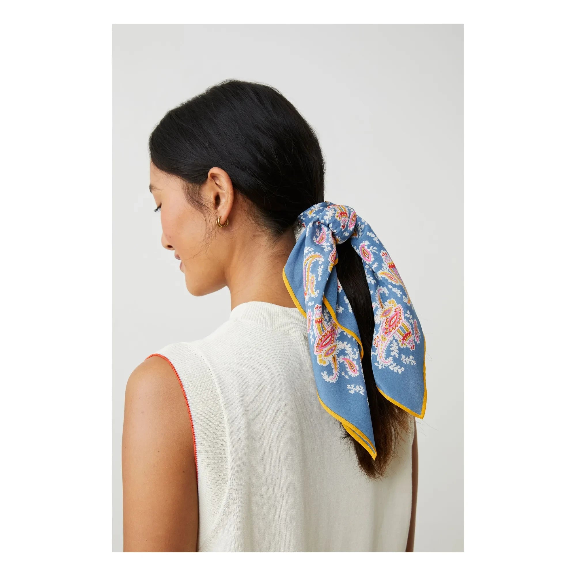 Moismont - Colibri Eşarp N°763 İpek | Indigo