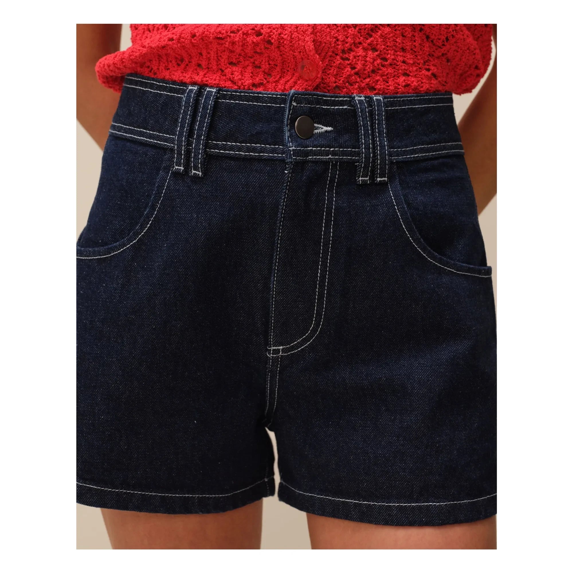 Nitah - Farouk Şort | Brüt Denim