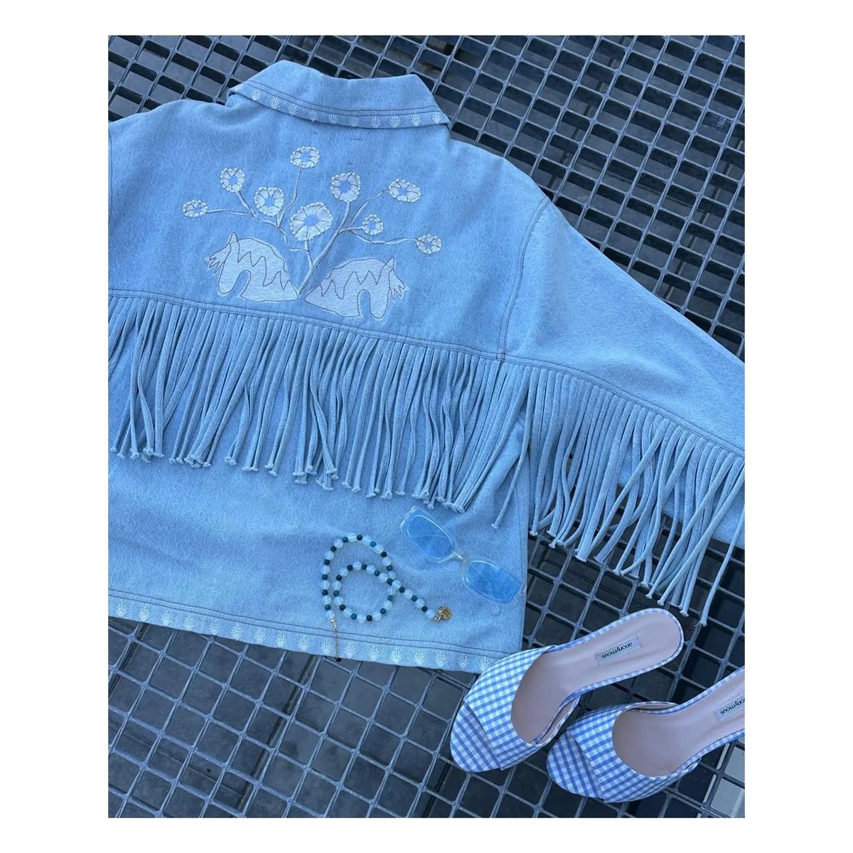 SISSEL EDELBO - Christer Denim Ceket | Mavi