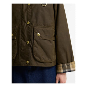 Barbour - Icons Modern Spey Pamuk Yağlı Ceket | Koyu Kahverengi