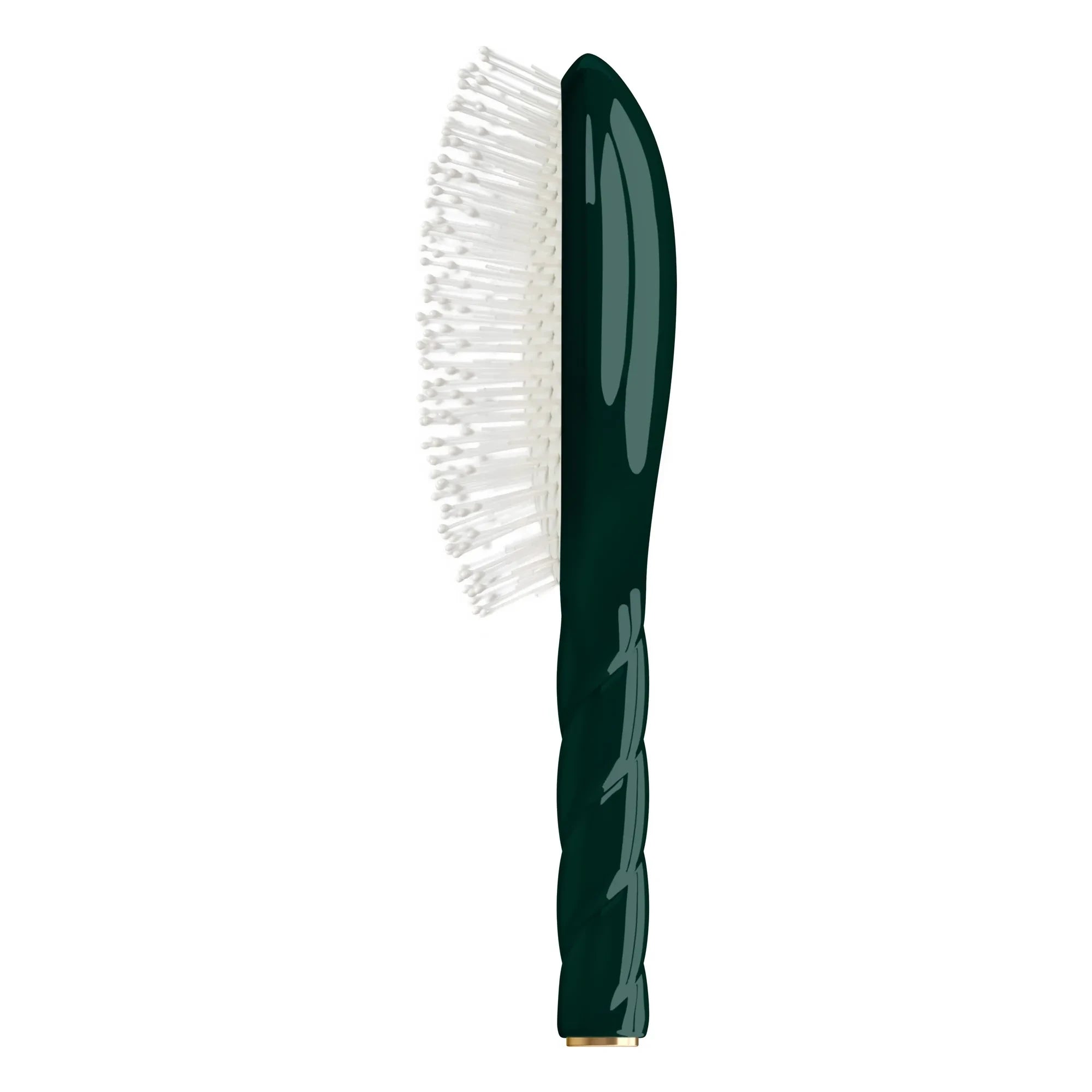 La Bonne Brosse - Brosse à cheveux Twist N°04 - Düğümleri Açan ve Masaj Yapan | Zümrüt yeşili