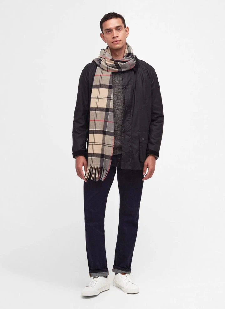 Barbour - Galingale Ekose Atkı | Bej