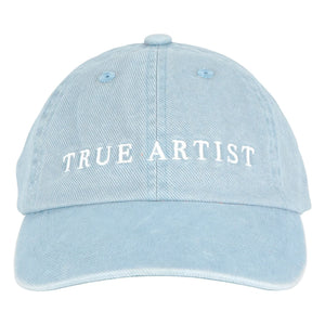 True Artist - N°1 Geri dönüştürülmüş pamuklu şapka | Açık mavi
