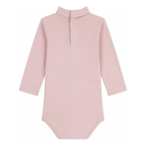 Petit Bateau - Organik pamuk balıkçı yaka body | Soluk Pembe