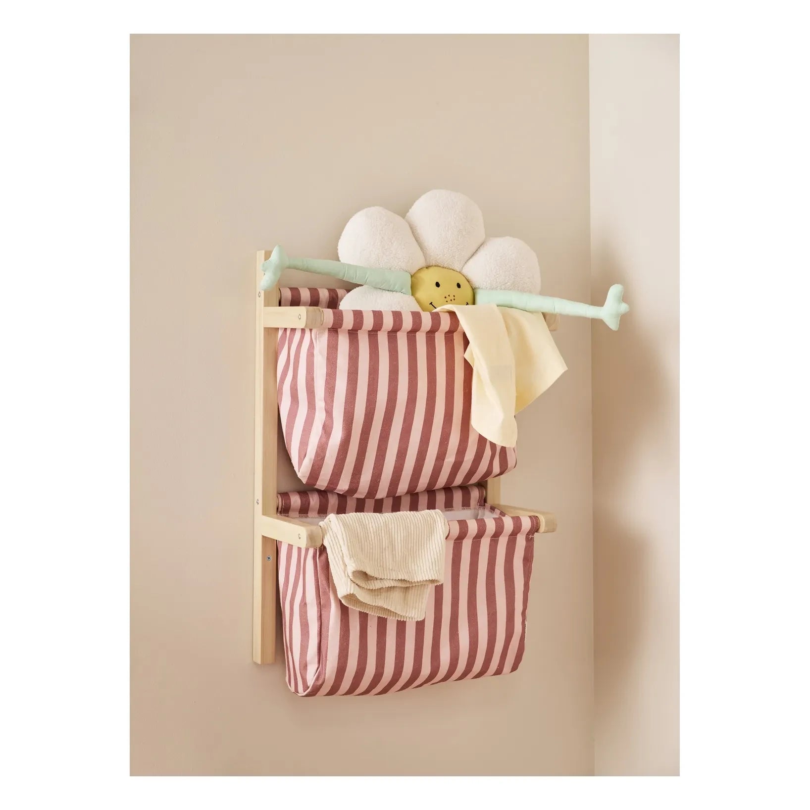 Kid's Concept - Duvara monte kumaş depolama | Pembe