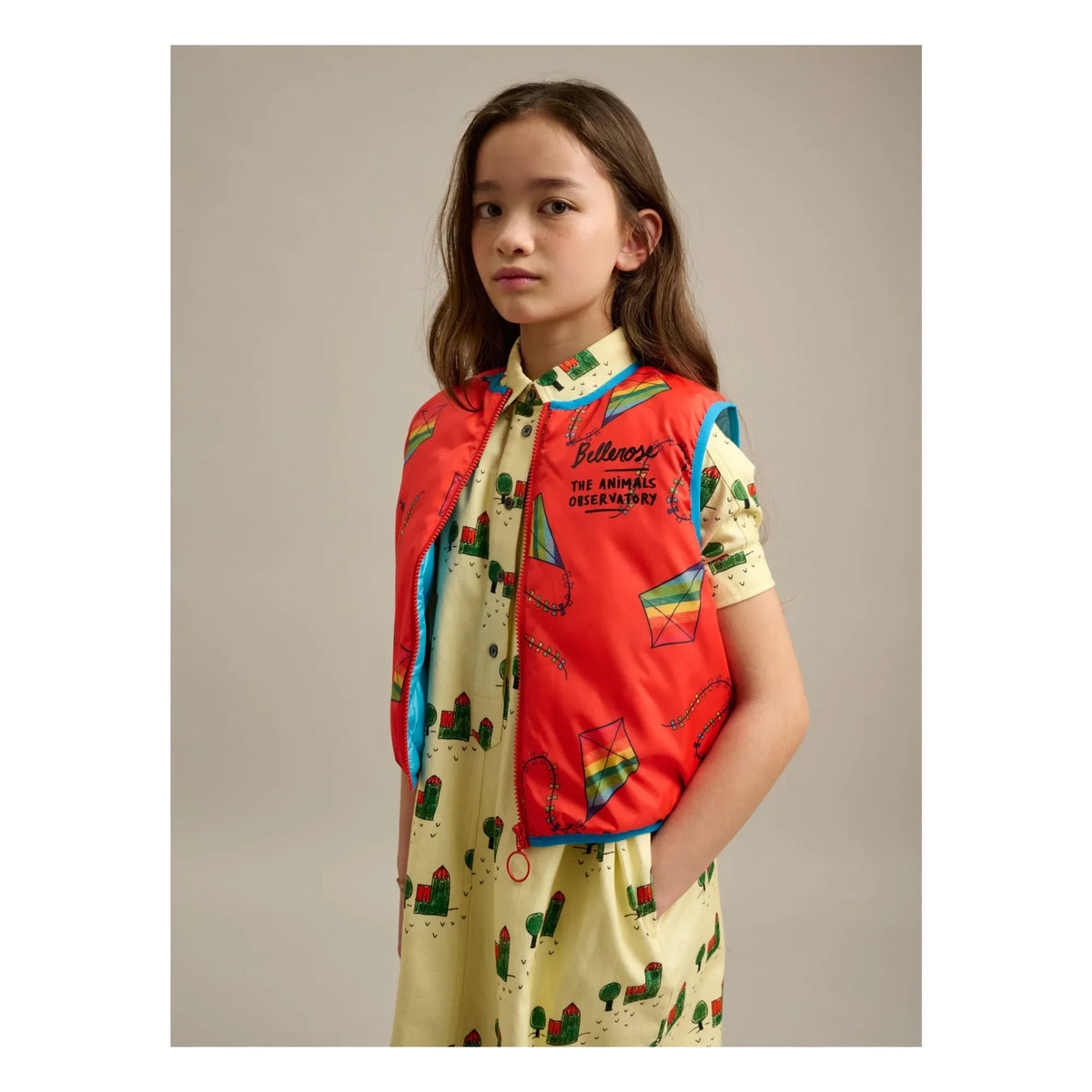 The Animals Observatory - The Animals Observatory X Bellerose - Halas Ceket | Kırmızı