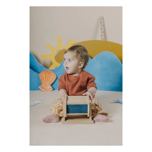 Petit Boum - Sensory Spinner | Açık Ahşap