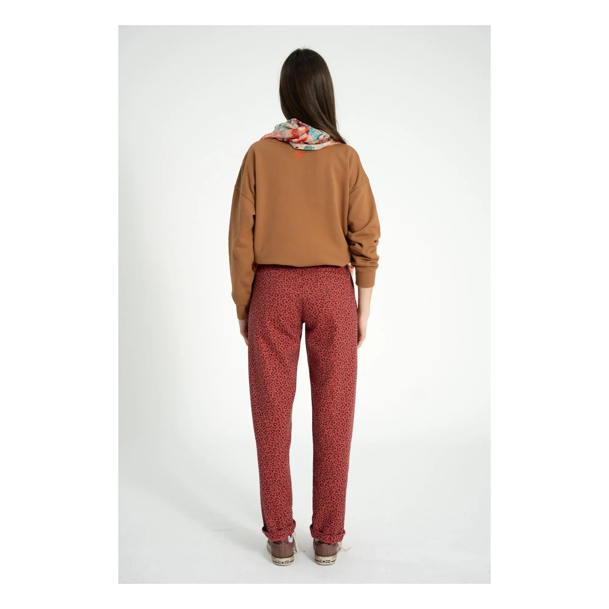 Sisters Department - Julie Sweatshirt Organik pamuk | Kahverengi