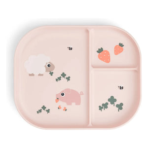 Done by deer - Tiny Farm Bölmeli Tabak | Pembe