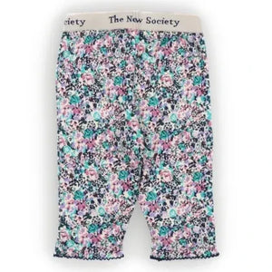 the new society - The New Society Çiçek Desenli Bebek Taytı | Pembe