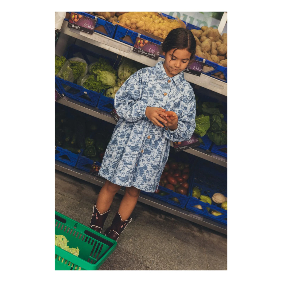 Favorite People - Bakery Kadife Elbise | Mavi