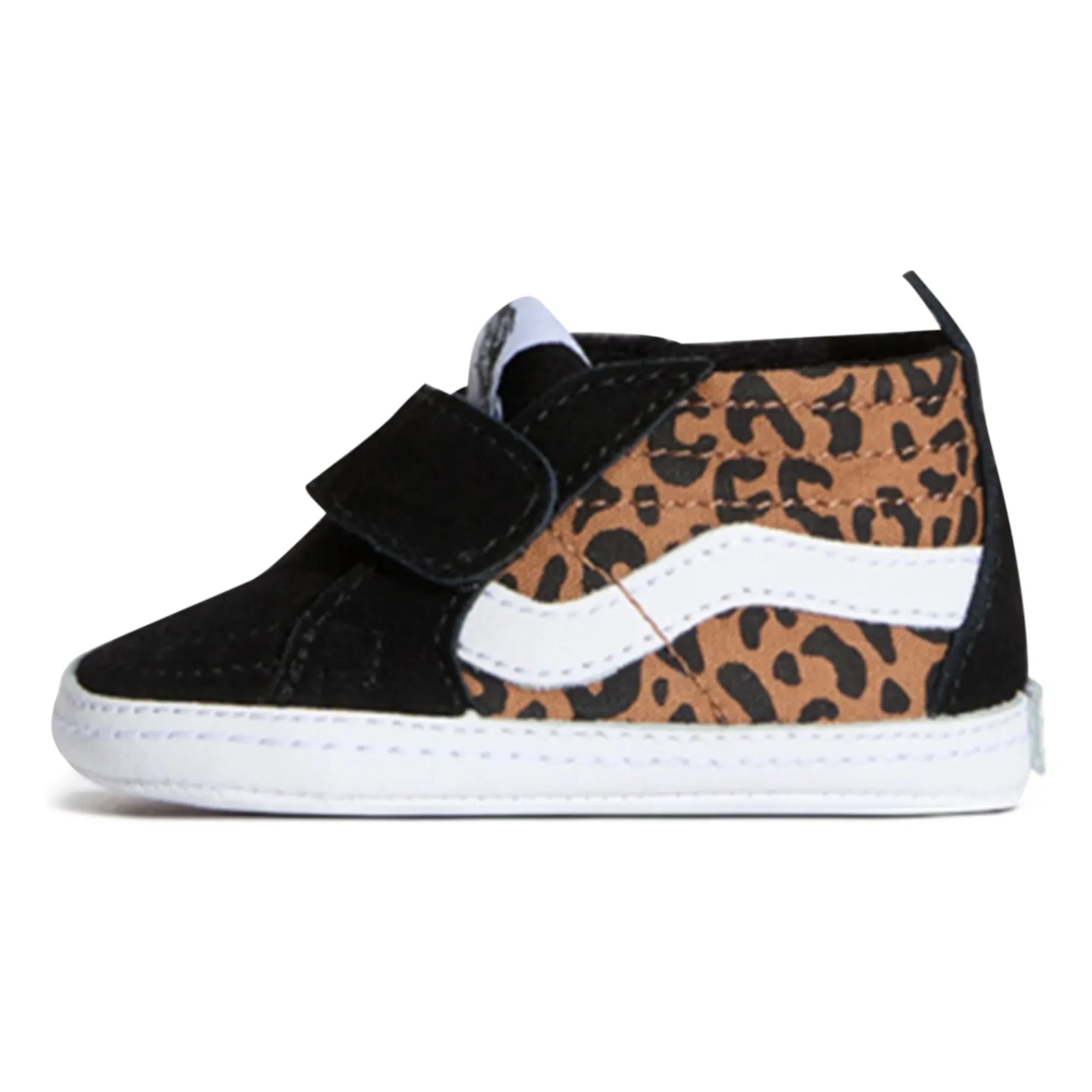 Vans - SK8-Hi Crib Leopar Çizik Sneakers | Kahverengi