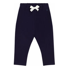 Petit Bateau - Organik pamuklu polar pantolon | Gece mavisi
