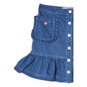 Tutu du Monde - Heartstring Denim Etek | Mavi
