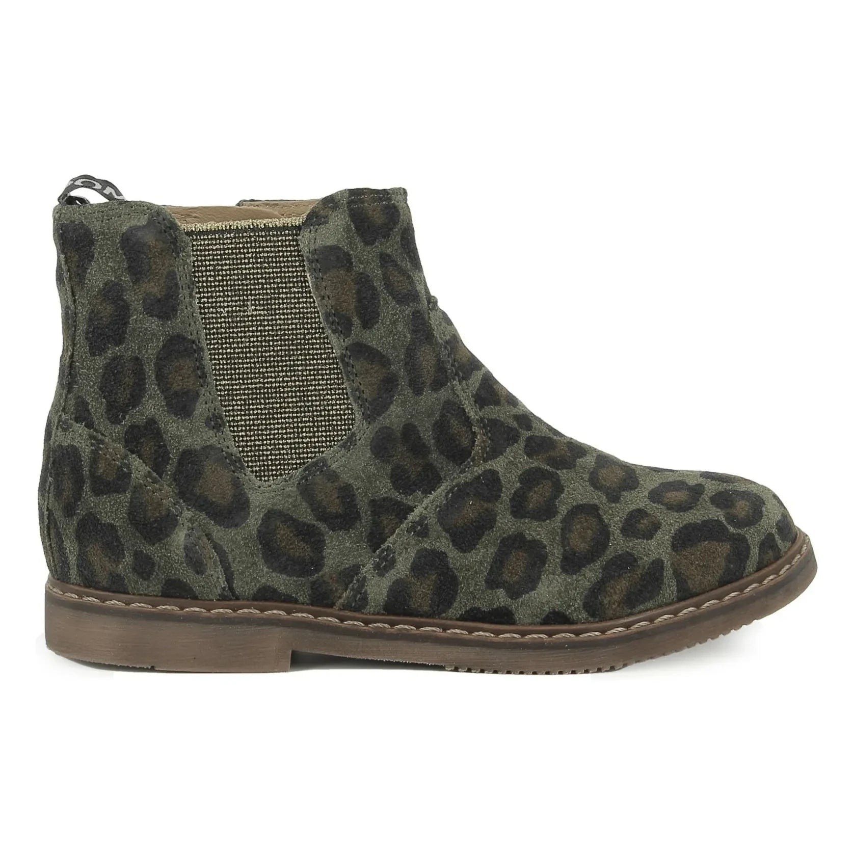 Pom d'Api - City Jodzip Leopar botlar | Haki