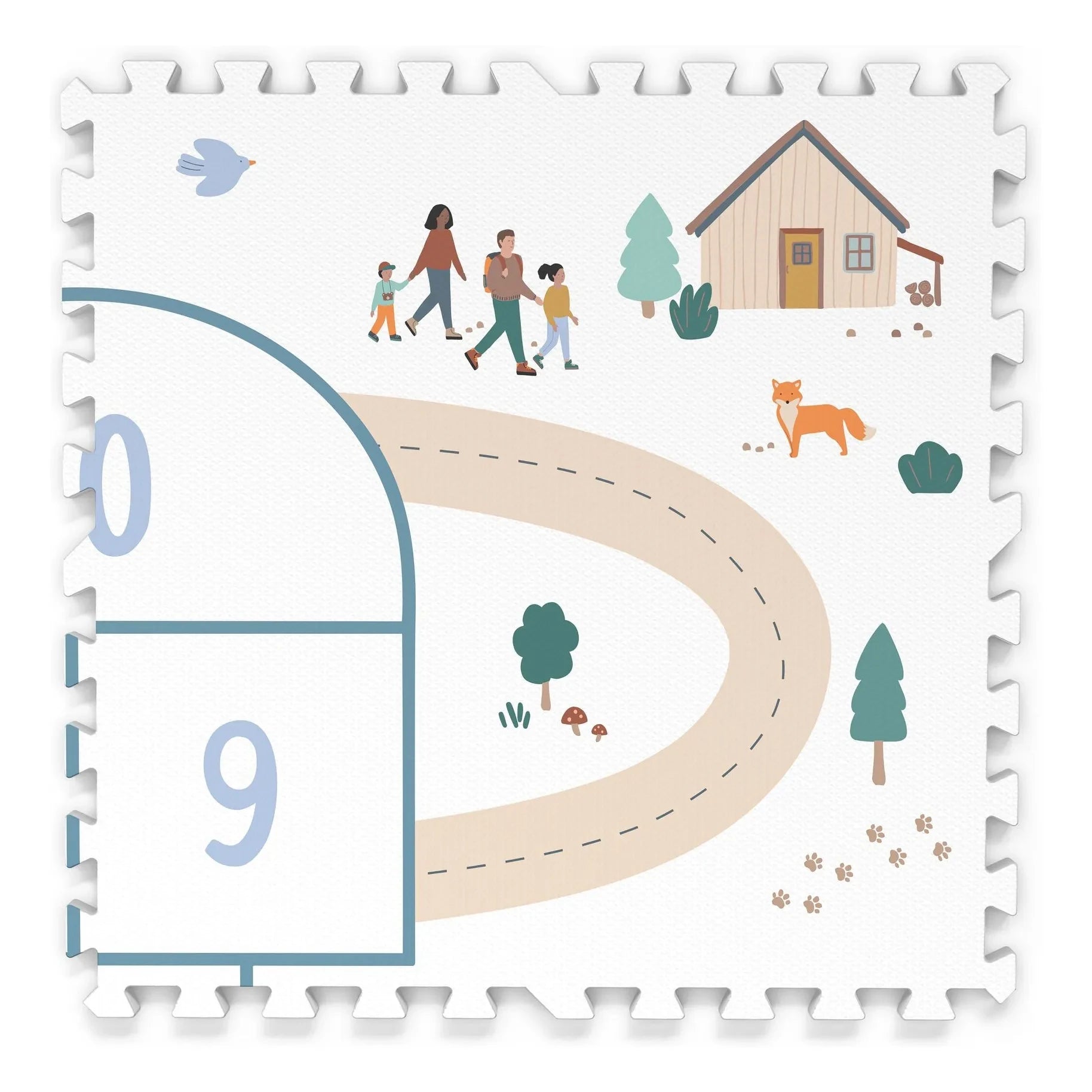 Play and Go - Tiloo modüler oyun matı - Marelle