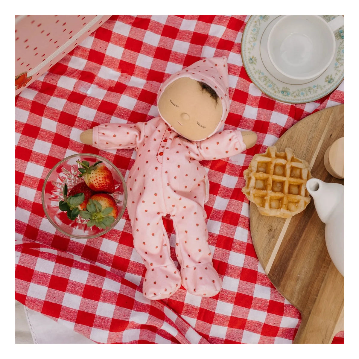 Olli Ella - Dozy Dinkum bebek | Pembe