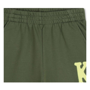 Kenzo - Eden Jungle K polar Bermuda şort | Haki